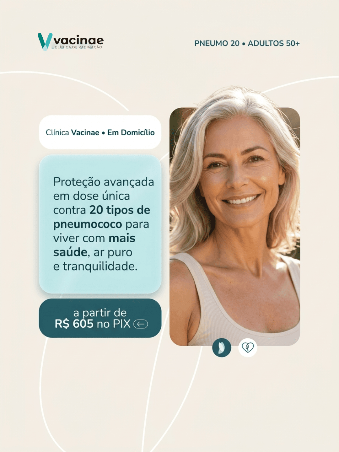 Vacinae Saúde • Pneumocócica 20-Valente Proteção Ampliada